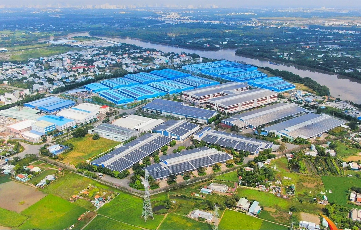 Lắp điện mặt trời tại Tân Kim, Cần Giuộc